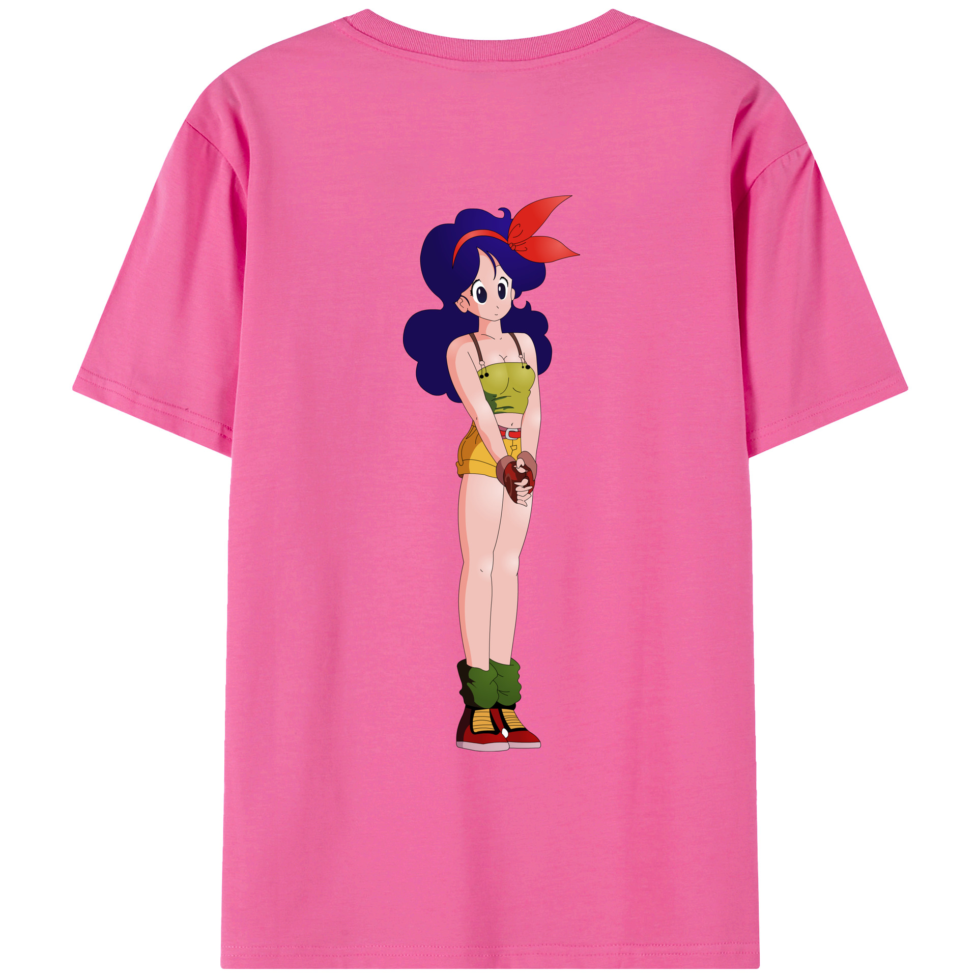 （画像用） ドラゴンボール DRAGON BALL レディース半袖Tシャツ(バックプリント)